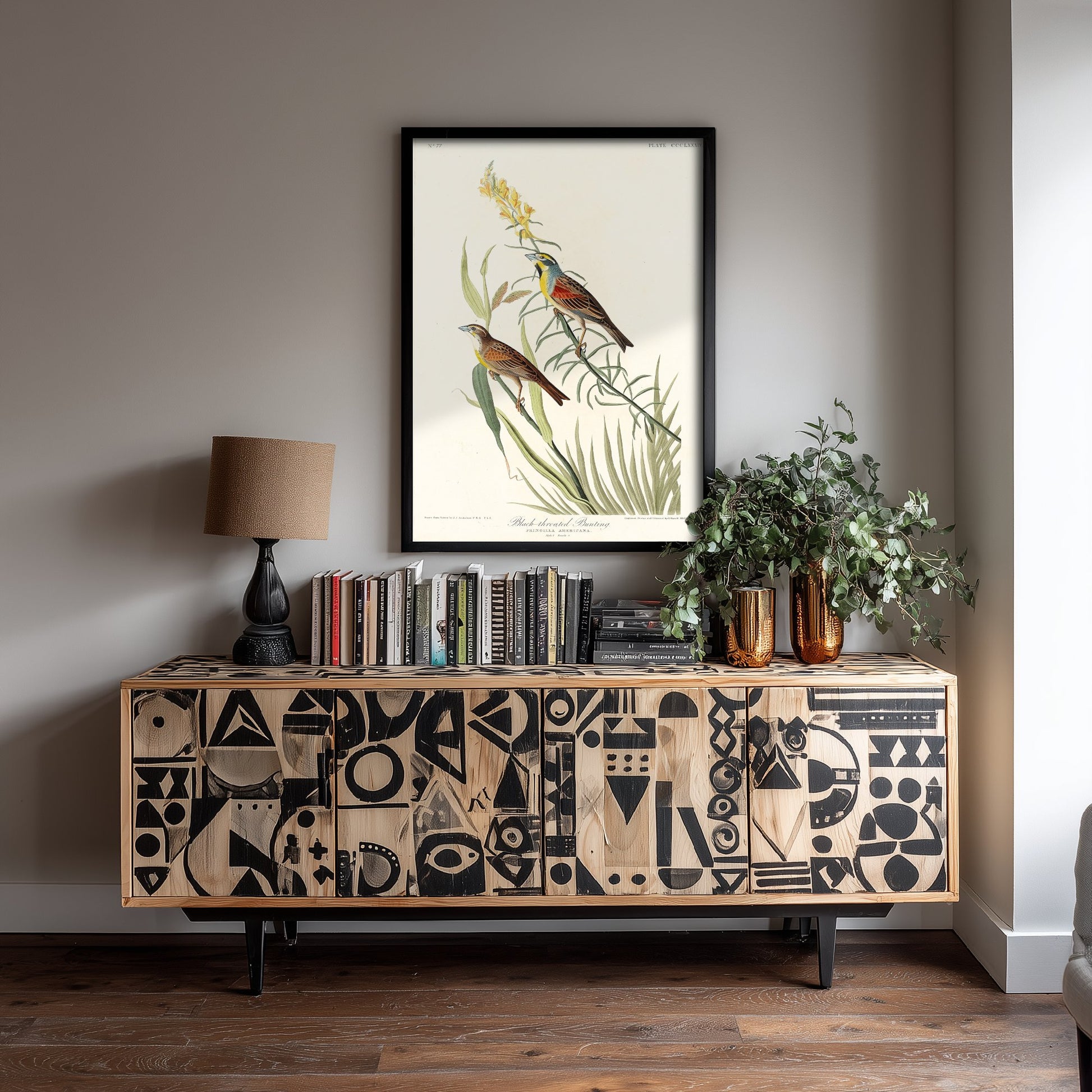 Dickcissel Art Print - John James Audubon Poster - Birds of America Vintage Illustration
