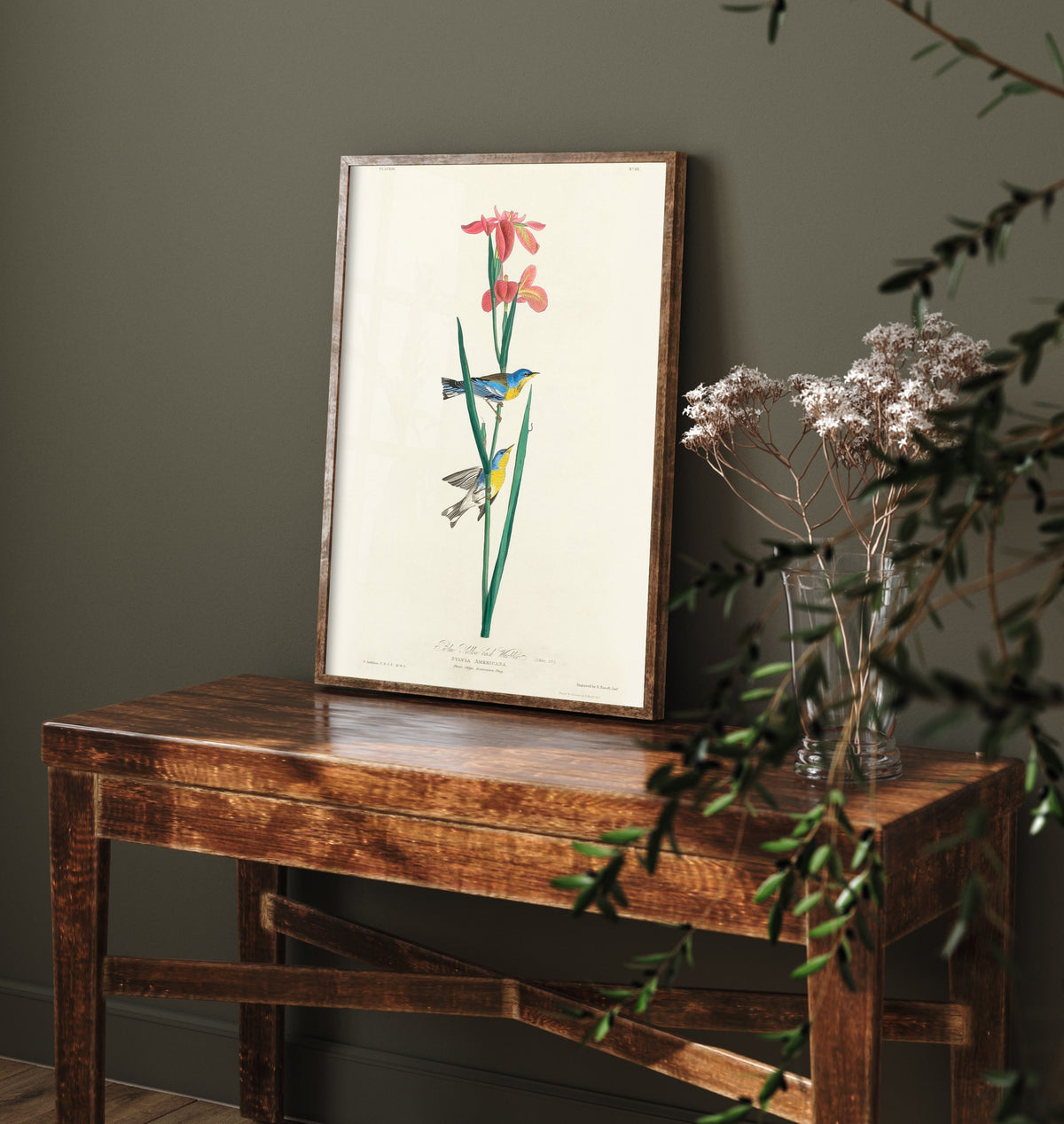 Northern Parula Art Print - John James Audubon Poster - Birds of America Vintage Illustration