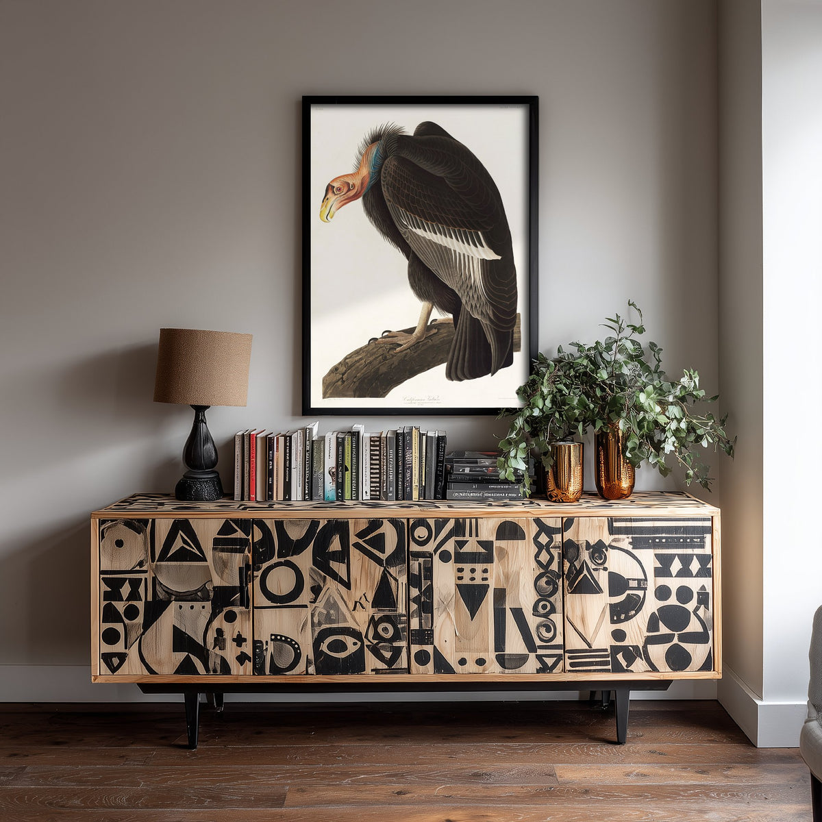 California Condor Art Print - John James Audubon Poster - Birds of America Vintage Illustration