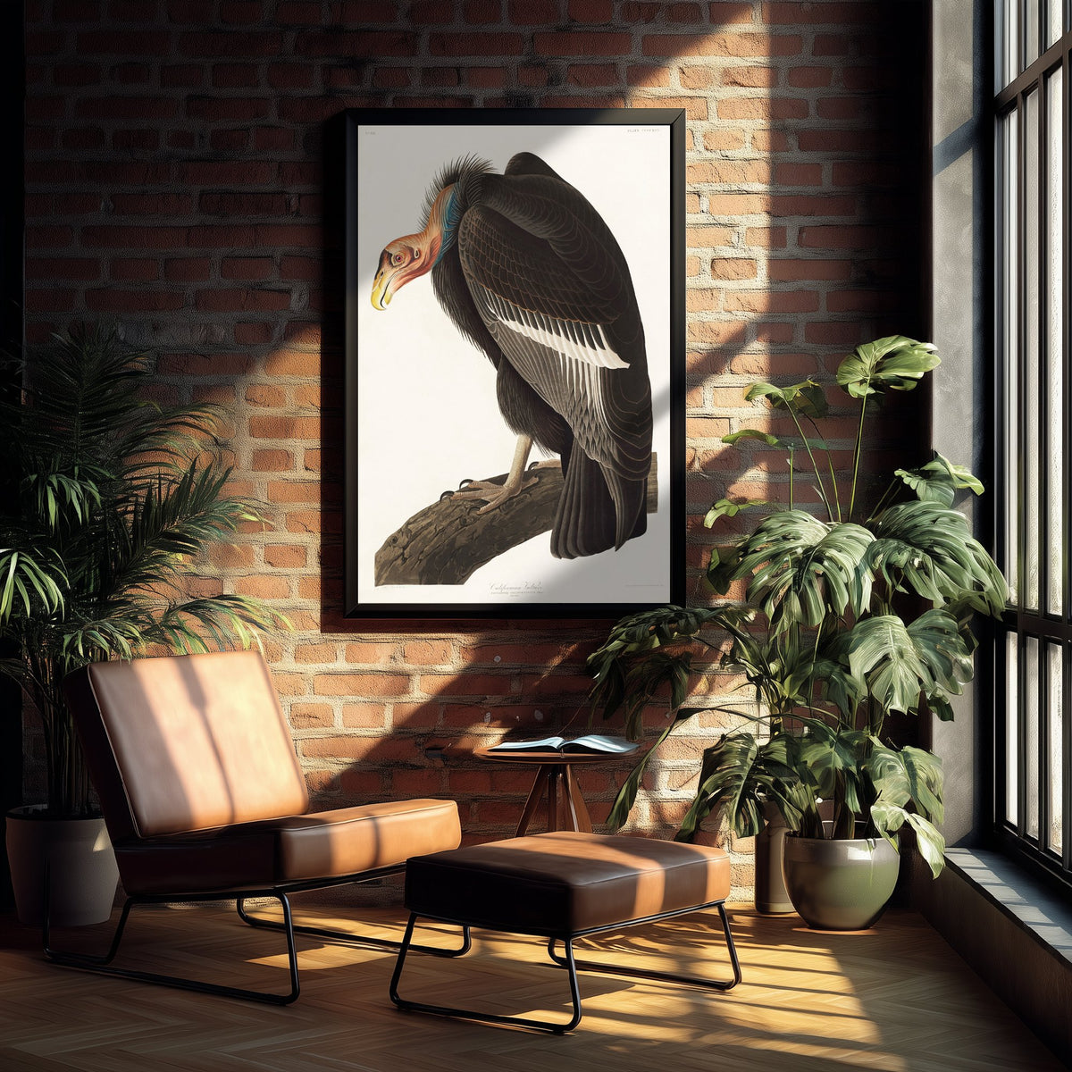 California Condor Art Print - John James Audubon Poster - Birds of America Vintage Illustration