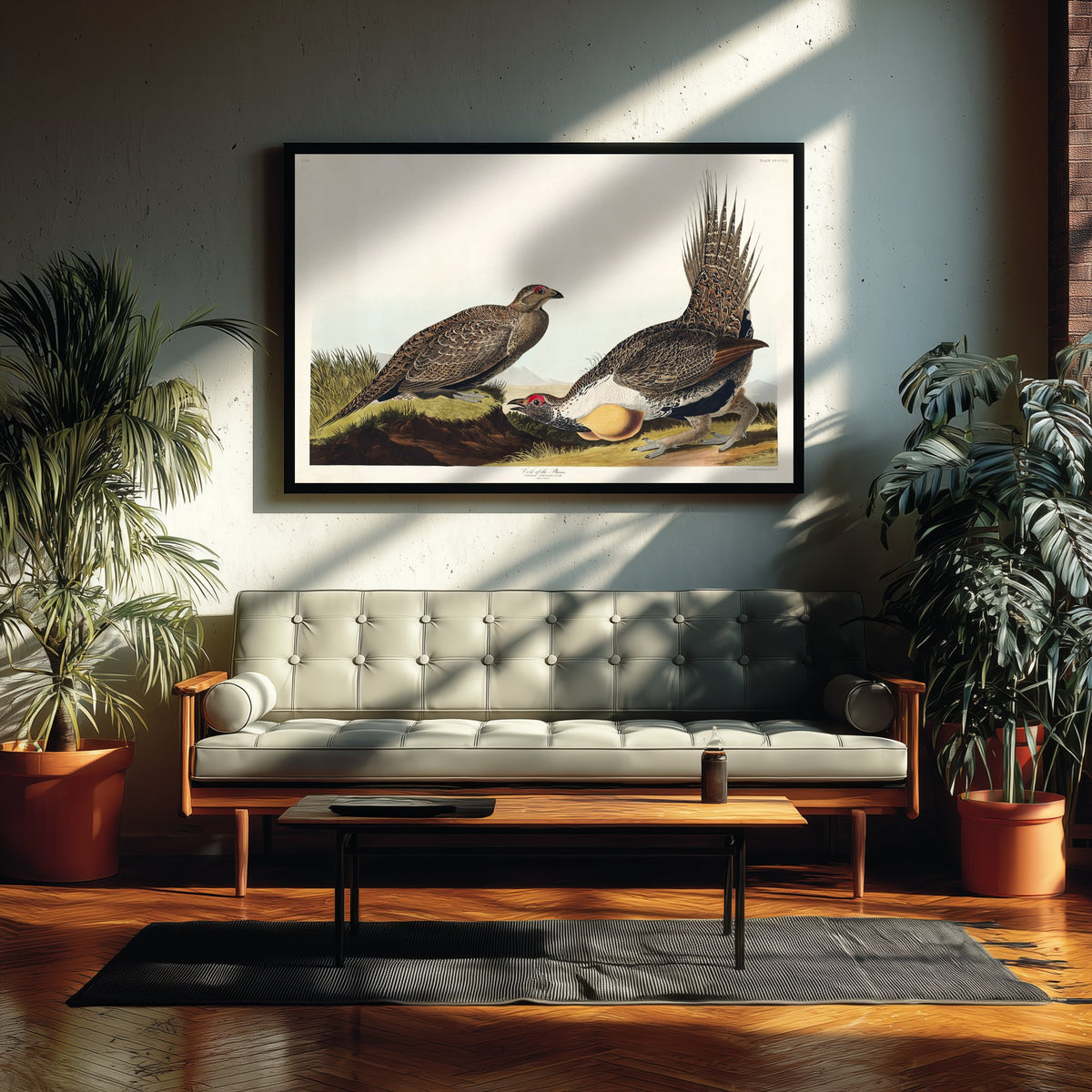 Greater Sage Grouse Art Print - John James Audubon Poster - Birds of America Vintage Illustration