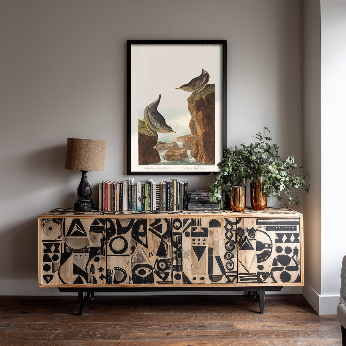 American Dipper Art Print - John James Audubon Poster - Birds of America Vintage Illustration