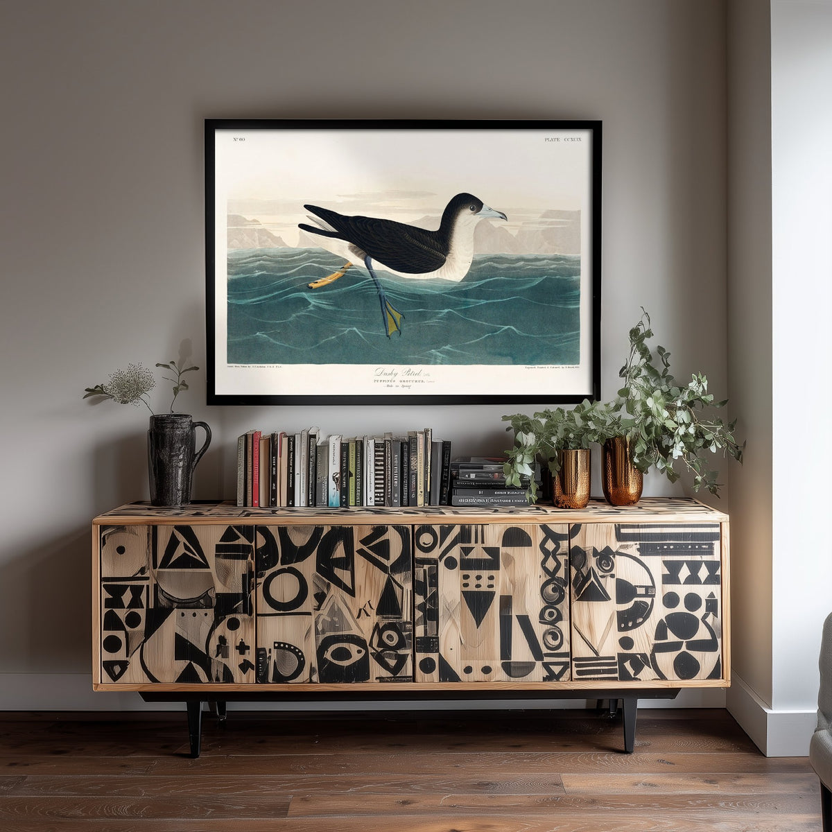Audubon's Shearwater Art Print - John James Audubon Poster - Birds of America Vintage Illustration