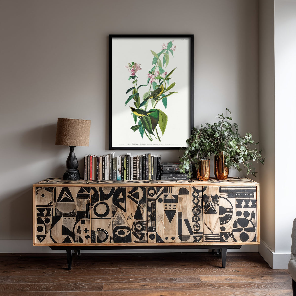 Wilson's Warbler Art Print - John James Audubon Poster - Birds of America Vintage Illustration