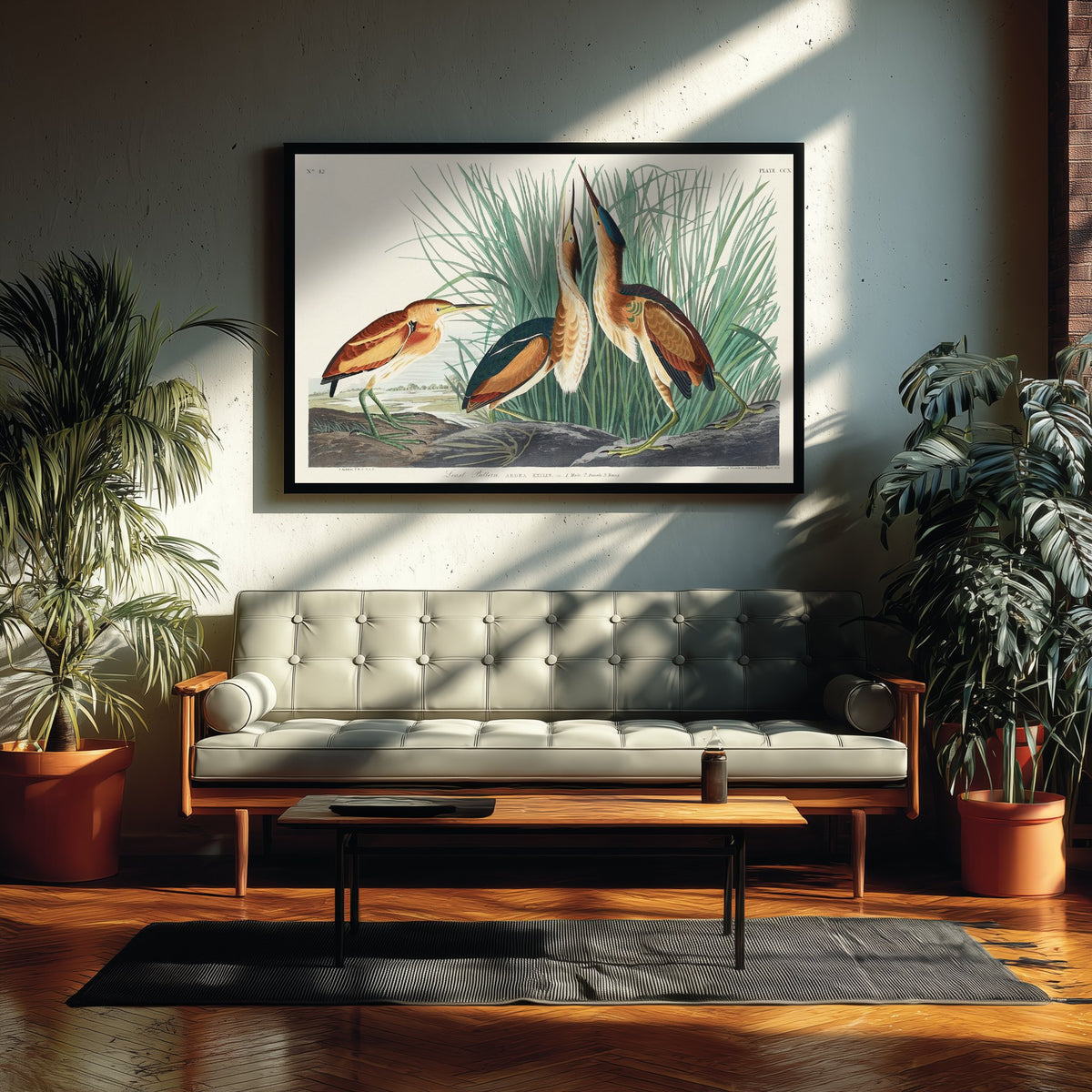 Least Bittern - John James Audubon Birds of America - Vintage Ornithology Art Print Poster Illustration