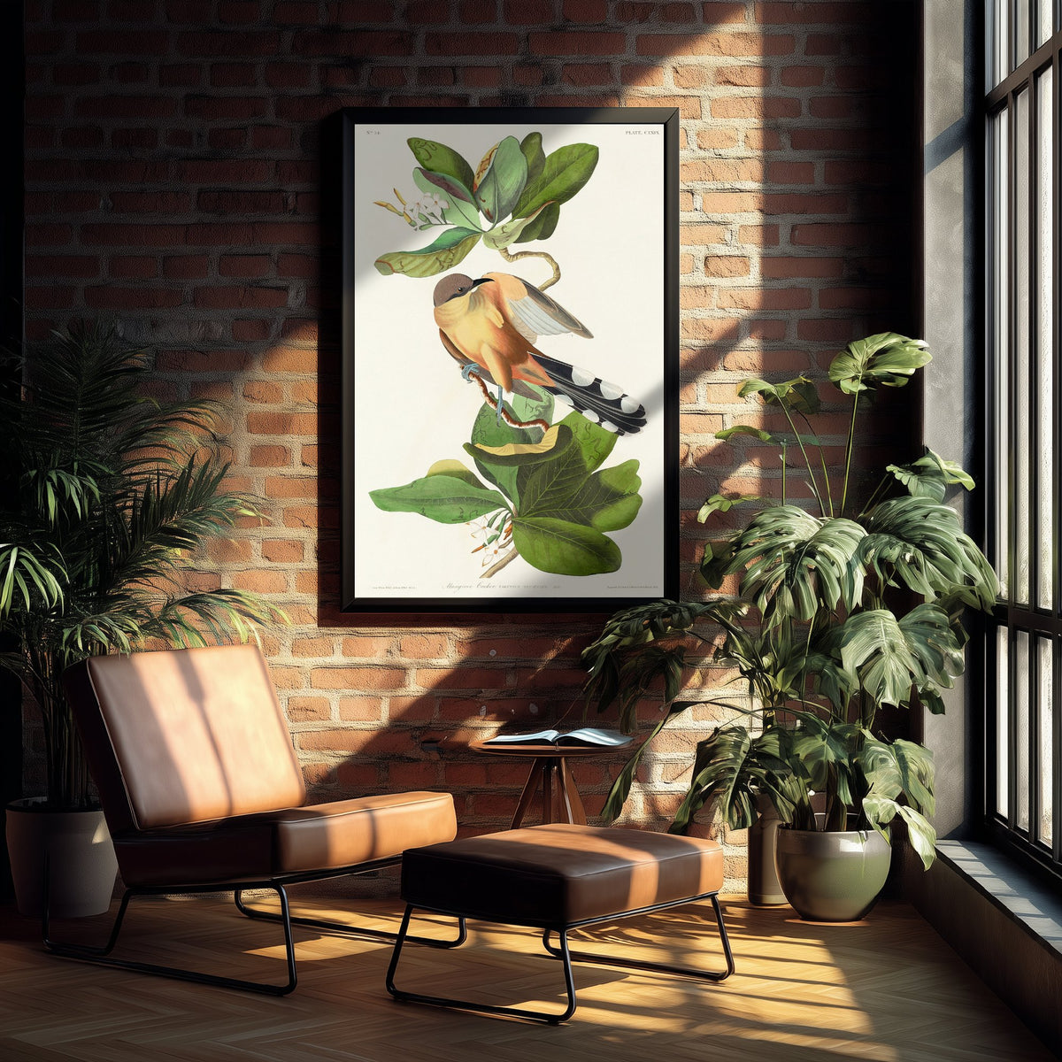 Mangrove Cuckoo Art Print - John James Audubon Birds of America - Vintage Ornithology Illustration Poster