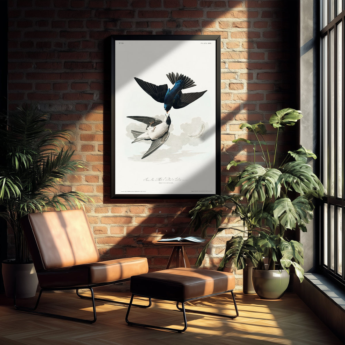 Marsh Wren Art Print - John James Audubon Birds of America - Vintage Ornithology Illustration Poster
