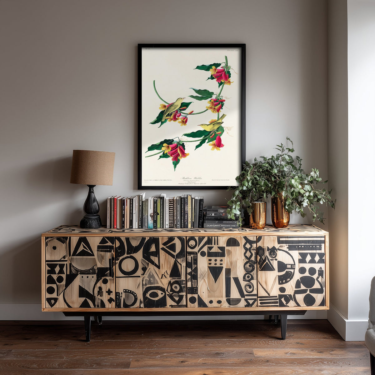 Rathbone Warbler Art Print - John James Audubon Poster - Birds of America Vintage Illustration