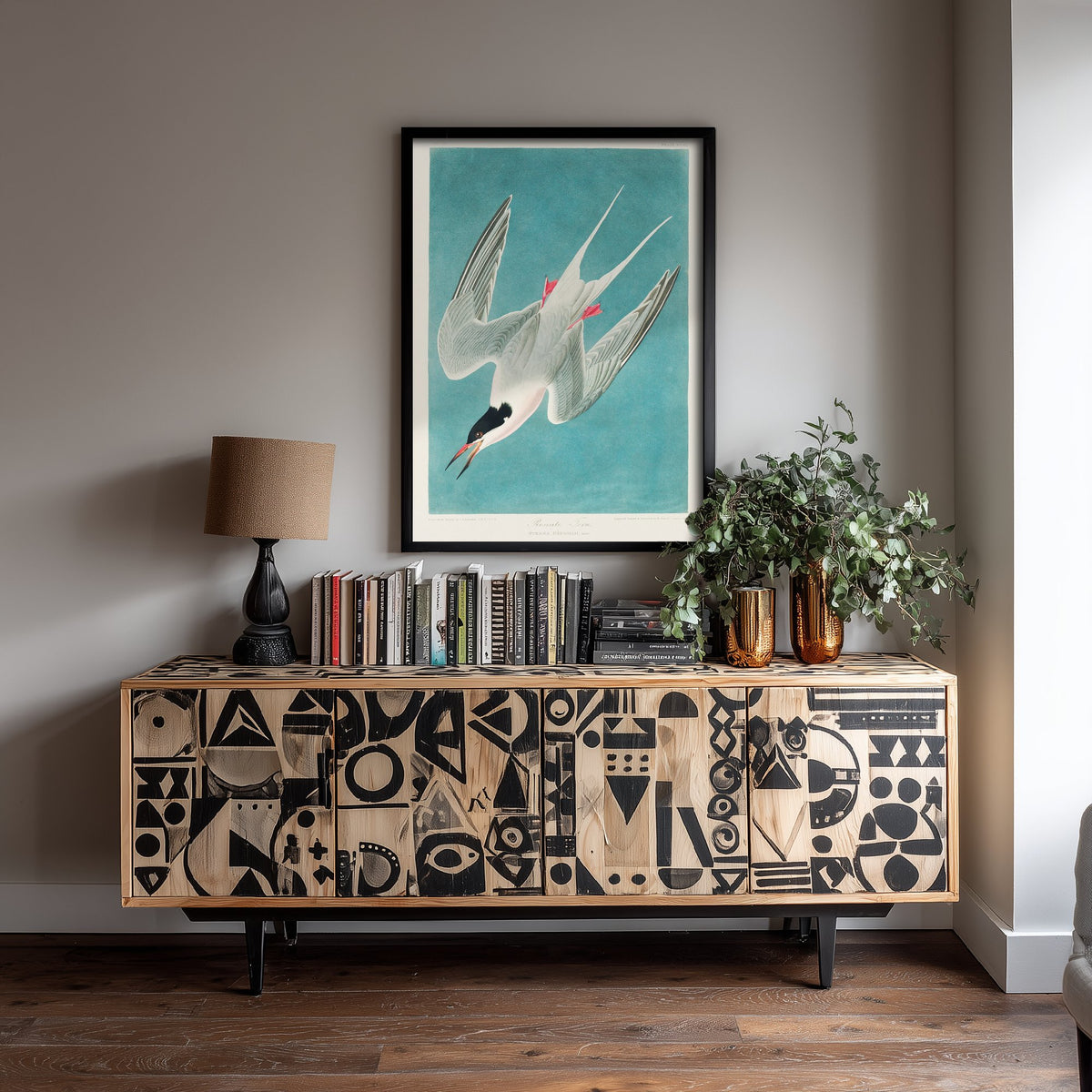 Roseate Tern Art Print - John James Audubon Birds of America - Vintage Ornithology Illustration Poster