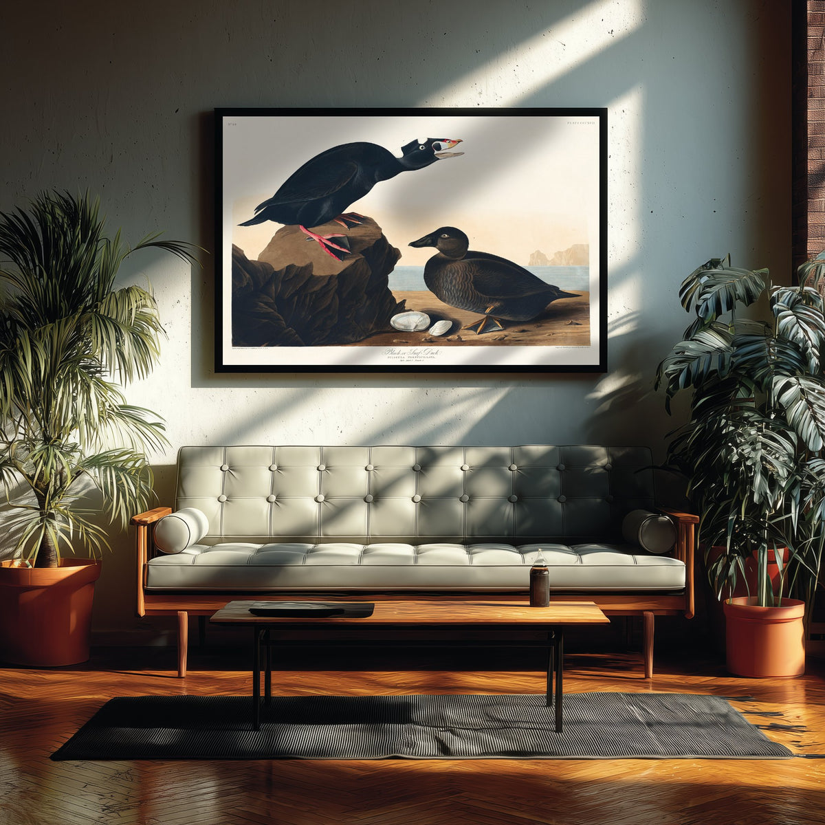Surf Scoter Art Print - John James Audubon Birds of America - Vintage Ornithology Illustration Poster