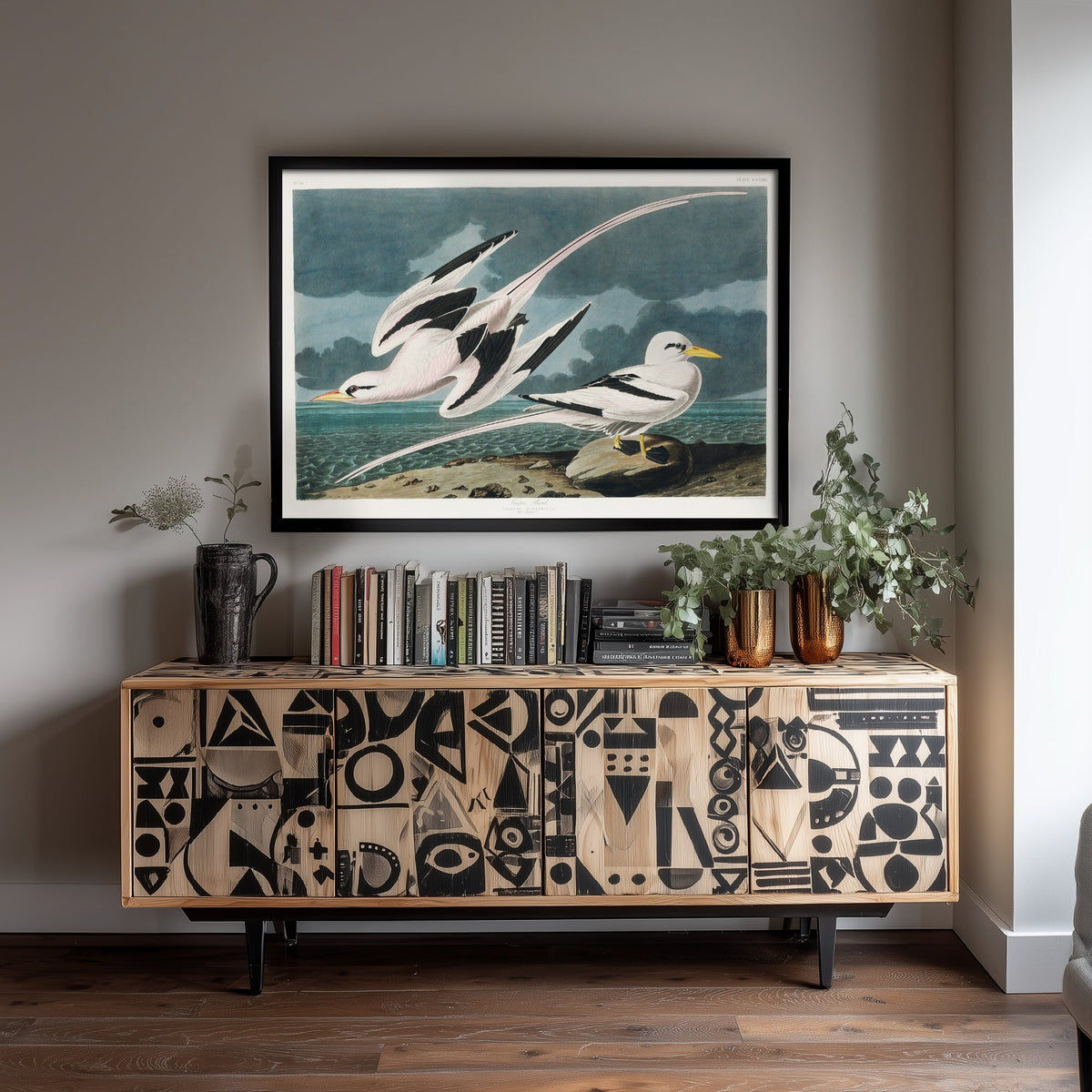 Tropicbird - John James Audubon Birds of America Art Print Poster Illustration