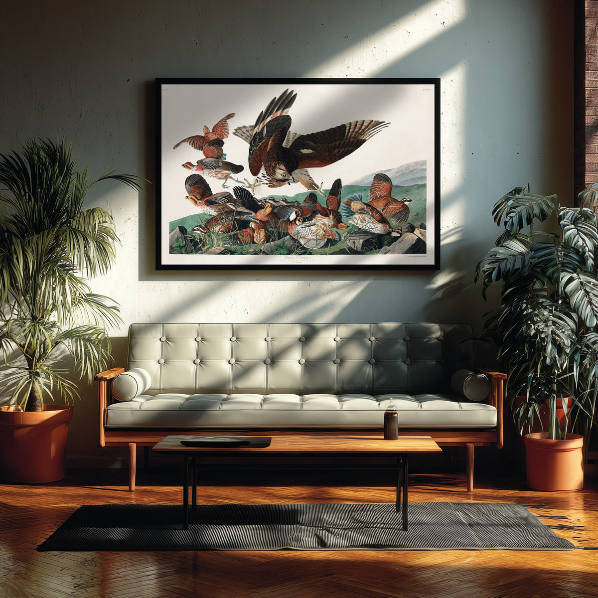 Northern Bobwhite Art Print - John James Audubon Birds of America - Virginian Partridge Vintage Illustration Poster