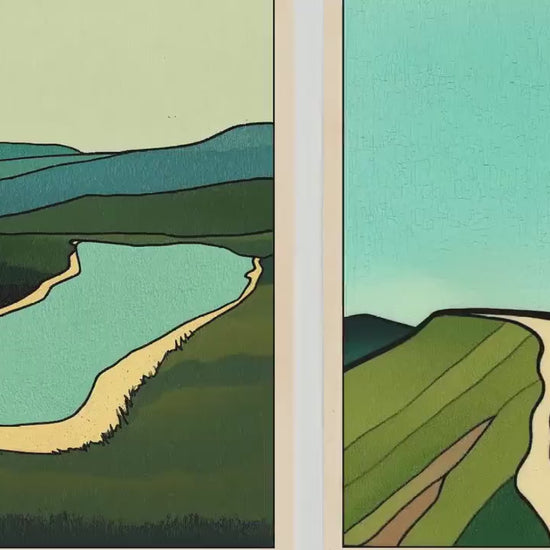 The Brecon Beacons Collection - Set of Three Welsh Art Prints - Llyn y Fan Fach, Pen y Fan & Sgwd Yr Eira Posters - 3 Photo Painting Wales