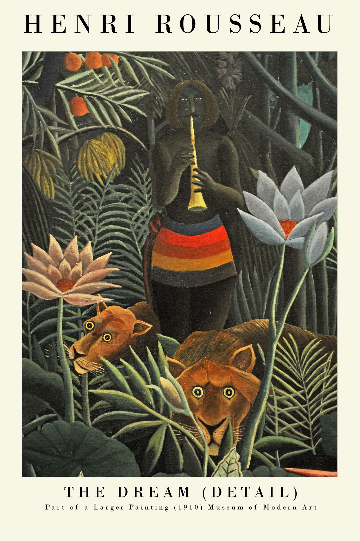 Set of Three Henri Rousseau Prints - 3 Botanical Paintings - Photo Poster Wall Art Gift Giclée Museum Quality Illustration The Dream Plants